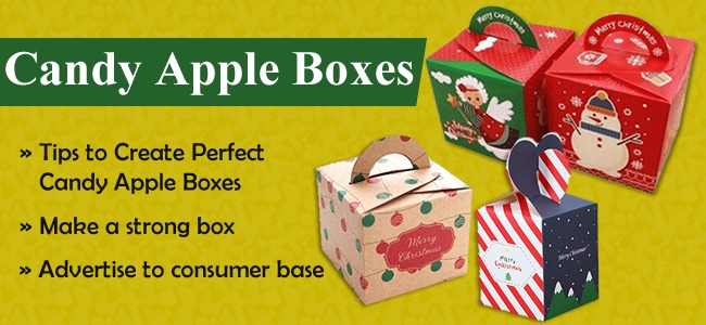 candy apple packaging boxes