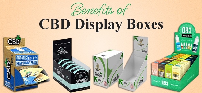 CBD Display Packaging Boxes