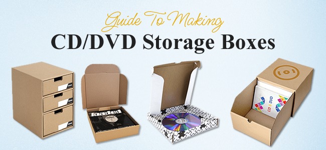 CD/DVD Storage Packaging Boxes