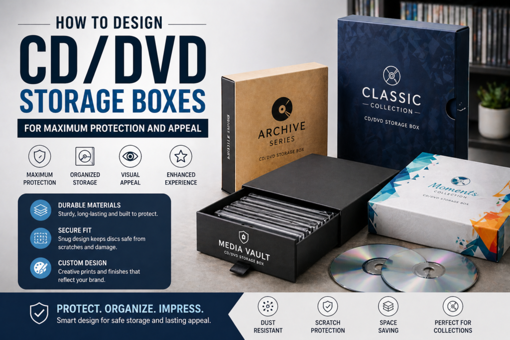 CD DVD Storage Boxes Wholesale