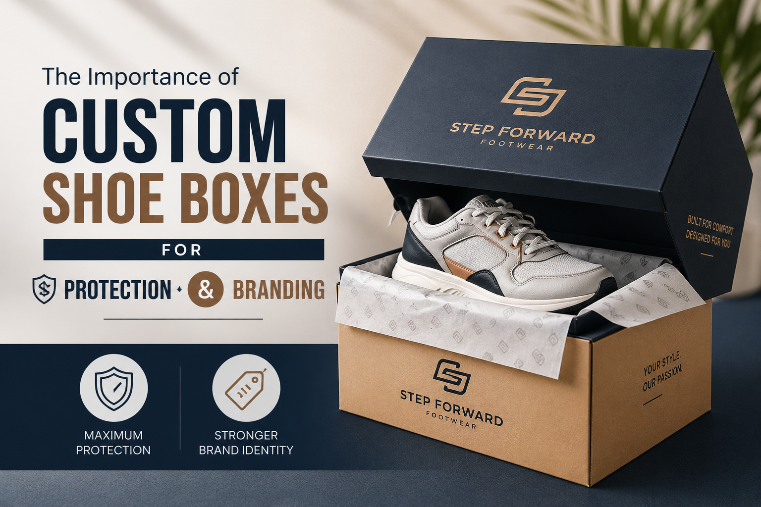 Branded Custom Sneaker Shoe Boxes